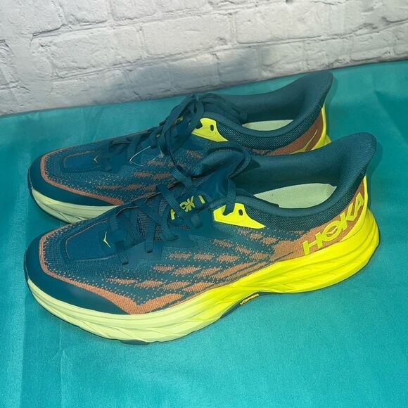 Hoka One One Speedgoat 5 Trail Running Shoes Men 11.5 2 E - Picture 2 of 9